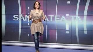 wwwirinareislerro Vrei sa slabesti  Asculta  quotSanatatea taquot Telejurnalul Matinal TVR 1 [upl. by Emogene]