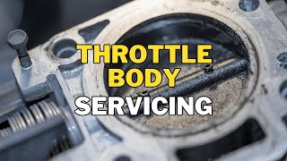 Throttle Body Cleaning  Throttle Body Servicing  How to clean a throttle body [upl. by Gannes]