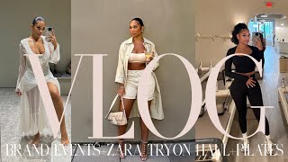 VLOGZARA TRY ON HAULBRAND EVENTSPILATESEVERYDAY LIFE Briana Monique’ [upl. by Ettelrahc206]