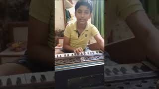 rashtra gaan harmonium playing [upl. by Oirasor]