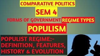 Populism in HindiFeatures of Populism in HindiEvolution of PopulismPopulist Regime in HindiBA2 [upl. by Aeneg]