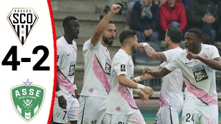 Angers vs StÉtienne 42 All Goals and Extended Highlights [upl. by Elraet560]