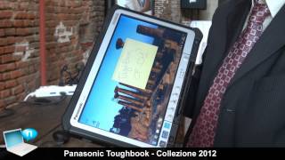 Panasonic Toughbook  Presentazione della lineup di notebook e tablet per il 2012 a Milano [upl. by Noryv]