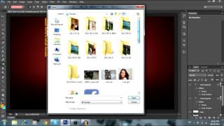 Photoshop CS6 How To Add An Image Onto A Project [upl. by Marthena]