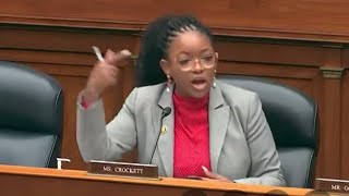 Congresswoman Jasmine Crockett There Has Been NO Oppression For The White Man In This Country😤 [upl. by Kirkwood481]