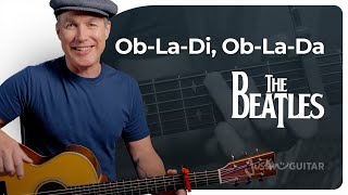 Obladi Oblada by The Beatles  Easy Guitar Lesson [upl. by Adnawyek]