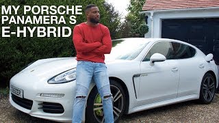 My Porsche Panamera S EHybrid WITH CUSTOM EXHAUST [upl. by Drus]