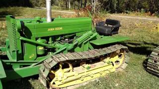 John Deere 2 cylinder crawlers [upl. by Norab]