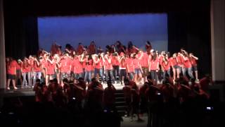 Herndon MS Choir performs quotHappyquot [upl. by Nalo]