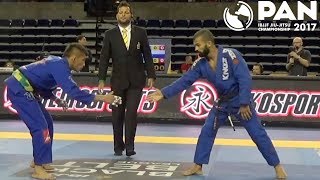 Bruno Malfacine vs Lucas Pinheiro  Pan Championship 2017 [upl. by Tadich]