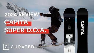 2024 CAPiTA Super DOA Snowboard Review  Curated [upl. by Binah]