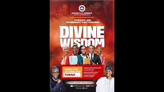 RCCG 2024 OCTOBER THANKSGIVING SERVICE  DIVINE WISDOM [upl. by Mcmaster]