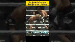 Casimero Laban Kay Saul Sanchez Highlights youtubeshorts youtube GmanSportofficial sports [upl. by Syst]