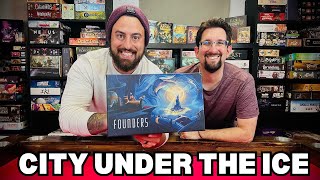 Founders Board Game Review  First Impression  Kickstarter  This Way [upl. by Bascio]