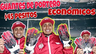 😶‍🌫️Guantes de portero económico 45 pesitos valen la pena 😲 [upl. by Xineohp]