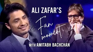 Ali Zafars fan moment with Amitabh Bachchan  Kill Dil Cast  KBC [upl. by Rodgers]