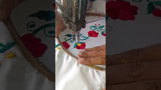 viral embroidery design bigger rizwanalitv art machineembroidery [upl. by Lanni918]