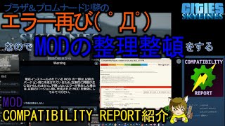 【シティーズスカイライン】222エラーを乗り越えよう！MODは整理整頓しよう！ [upl. by Alaaj565]