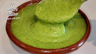 🔴¡Esta Salsa me la Enseñó un Taquero y esta bien Fácil y Rica Salsa Taquera Verde💥 [upl. by Reinold]