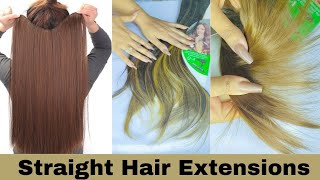 Straight HAIR extension items [upl. by Scottie737]