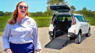 Wheelchair Accessible Kia Soul  Walk Around  Freedom Motors USA [upl. by Orimlede]