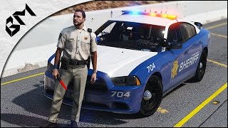 GTA 5  LSPDFR  Trafic de drogue  Poursuite a moto  Patrouille 14 [upl. by Bushweller]