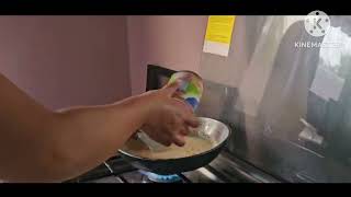 COOKING PASTA SALTED EGG [upl. by Ecnarwal]