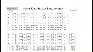 Download Partitur Lagu Pembuka Misa PaskahMari Kita Semua Bergembira [upl. by Philbrook207]