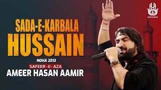 Ameer Hasan Aamir  Sada E Karbala Hussain Noha 2013 [upl. by Orv]