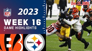 Cincinnati Bengals vs Pittsburgh Steelers Week 16 FULL GAME 12232023  NFL Highlights [upl. by Melanie413]