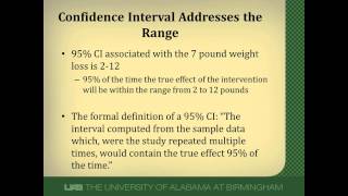 Statistics Corner Confidence Intervals [upl. by Ertnod]