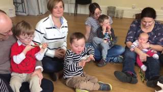 Singing Hands World Down Syndrome Day 2017  with 21ampCo WDSD17 [upl. by Elvah]