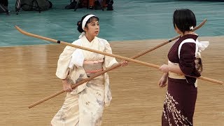 Yoshinryu Naginatajutsu  42nd Japanese Kobudo Demonstration 2019 [upl. by Leif]