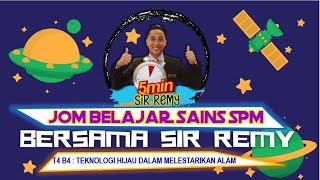 SAINS TINGKATAN 4 BAB 4 TEKNOLOGI HIJAU DALAM MELESTARIKAN ALAM [upl. by Enyt]