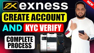 Exness Create Account and KYC Verification  Forex Account Opening India  Best Forex Broker [upl. by Efthim]