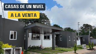 Casas de UN NIVEL en El Salvador [upl. by Ogden332]