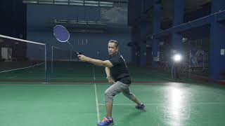 Kemahiran Asas Badminton Pergerakan Kaki 2 [upl. by Rinna]