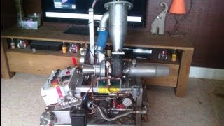 homemade jet engine quotlatest advancement of the project before testquot [upl. by Lalittah]