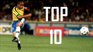 Roberto Carlos ● Top 10 Free Kicks [upl. by Debra880]