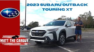 2023 Subaru Outback Touring XT gets slight refresh Wagon or SUV Full review and drive [upl. by Tiana]