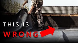 Why Your Flat Roof Is Leaking Avoid These Costly Mistakes [upl. by Ysabel]