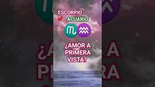 Acuario y Escorpio amor a primera vista compatibilidad signos zodiaco [upl. by Ostap]