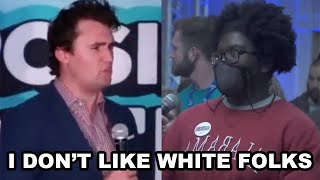 Charlie Kirk SNAPS After Black Students OPENLY Support “AntiWhite Racism” [upl. by Shaffert968]