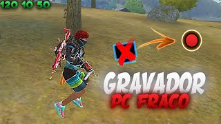 MELHOR GRAVADOR PARA PC FRACO💻🖱️ 2GB RAMBANDICAMCRAKEADO [upl. by Aratihc]