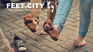 Walking Barefoot in the City Festival 1 BY WWWFEETCITY [upl. by Moitoso]