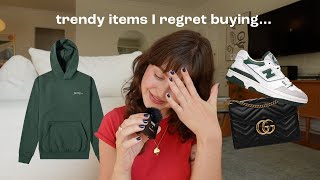 trendy items I regret buying learn from my mistakes [upl. by Hovey414]