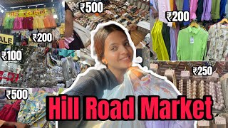 Bandra Hill Road Market Mumbai  Hill Road shopping haul  shopping vlog [upl. by Bram597]