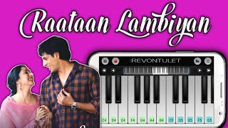 Raatan Limbiyan  Walk Band Cover  Mobile Piano  Drums [upl. by Ardnuat]