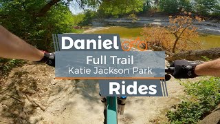 Katie Jackson Full Trail  Mountain Biking DFW [upl. by Rasaec]