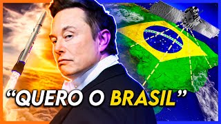 Elon Musk o Brasil será da Starlink Felipe Dideus [upl. by Yobybab857]